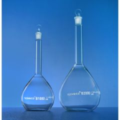 Volumetric Flask With Interchangeable Glass Stopper Class B 2000 ML
